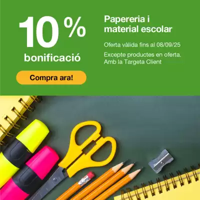 Folleto BonpreuEsclat (válido hasta el 8-09)
