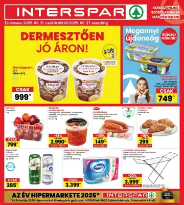 Interspar akciós újság