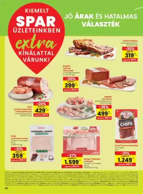 Spar akciós újság (érvényes eddig: 27-08)