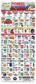 Pioneer Supermarkets Weekly Ad week 33 Page 1