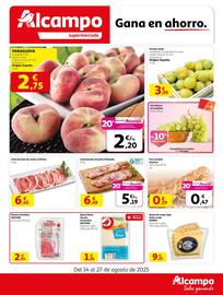 Folleto Alcampo supermercado Página 1