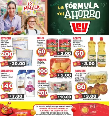Catálogo Casa Ley (válido hasta 21-08)