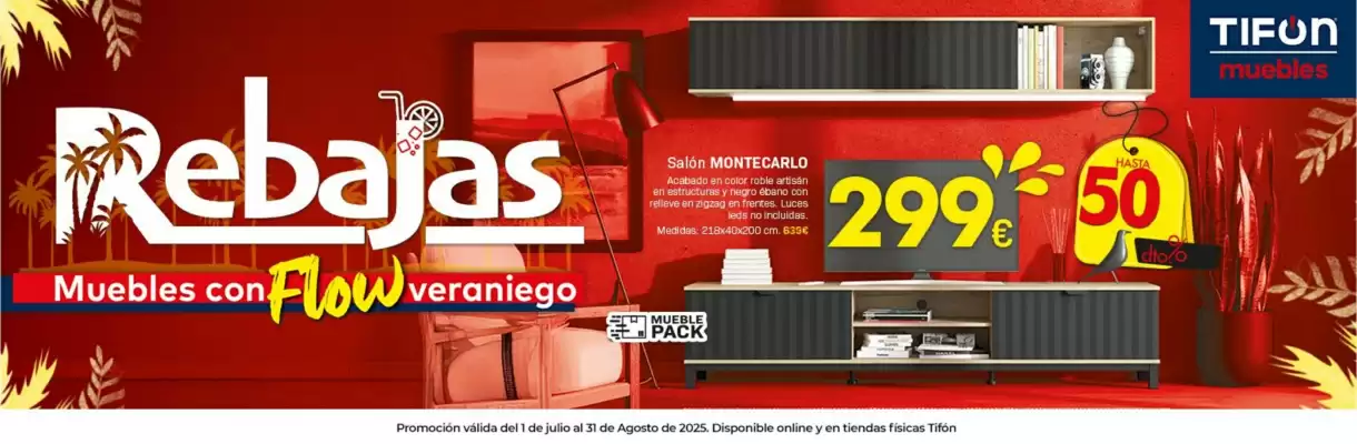 Folleto Tifón Hipermueble (válido hasta el 31-08)
