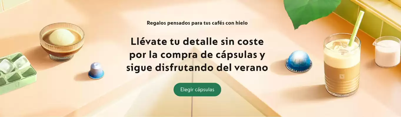 Folleto Nespresso (válido hasta el 31-08)