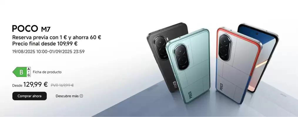 Folleto Xiaomi (válido hasta el 29-08)