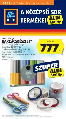 ALDI akciós újság