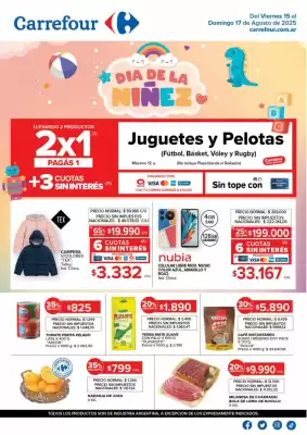 Catálogo Carrefour (válido hasta 17-08)