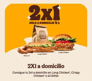 Folleto Burger King Página 1
