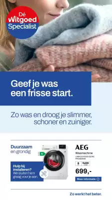 De Witgoed Specialist folder (geldig t/m 2-11)