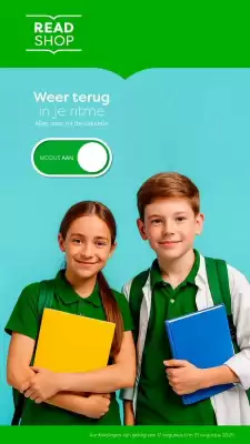 The Read Shop folder (geldig t/m 31-08)