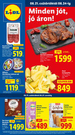Lidl akciós újság hét 34 Oldal 1