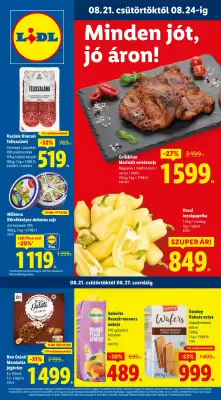 Lidl akciós újság