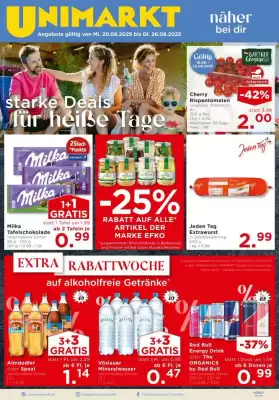Unimarkt Flugblatt