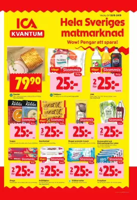 ICA Kvantum reklamblad (giltig till och med 24-08)