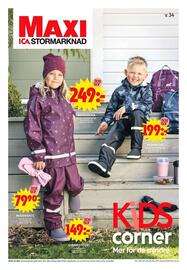 ICA Maxi reklamblad vecka 34 Sida 1