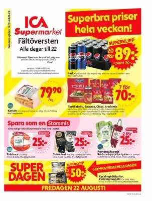ICA Supermarket reklamblad