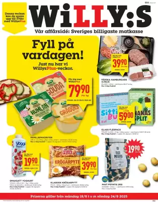 Willys reklamblad (giltig till och med 24-08)