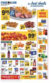 Food Lion Weekly Ad week 33 Page 1