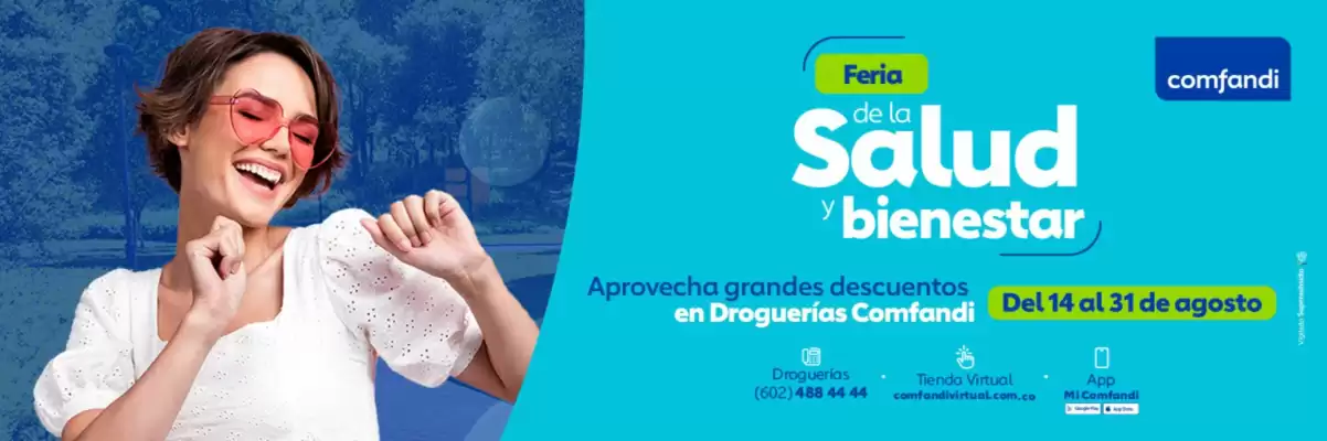 Catálogo Comfandi (válido hasta 31-08)