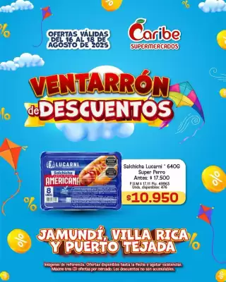 Catálogo Caribe Supermercados (válido hasta 18-08)