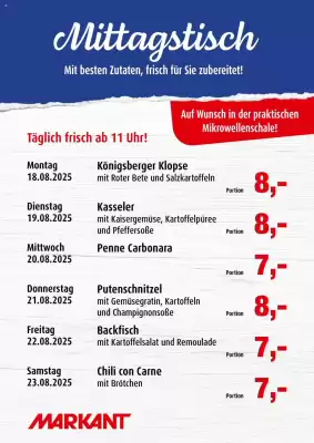 Markant Prospekt (gültig bis 23-08)