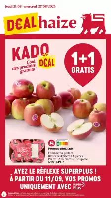 Proxy Delhaize folder (geldig t/m 27-08)