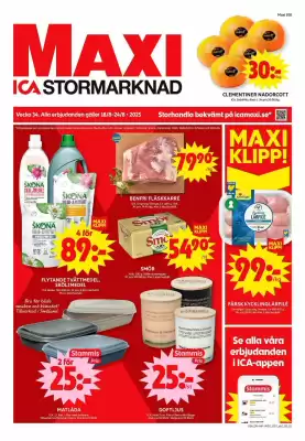 ICA Maxi reklamblad