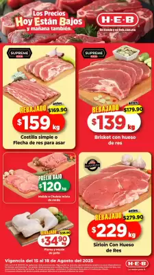 Catálogo HEB (válido hasta 18-08)