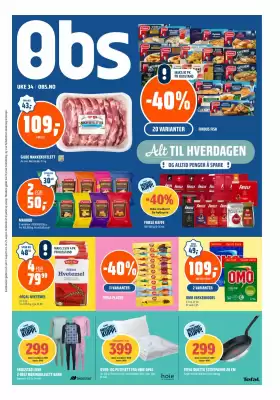 Coop Obs kundeavis (gyldig til 23-08)