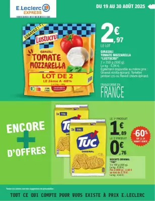 Catalogue E.Leclerc (valable jusqu'au 30-08)