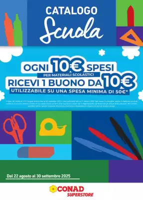 Volantino Conad Superstore (valido fino al 30-09)