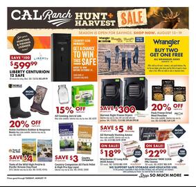 C A L Ranch Stores Weekly Ad week 33 Page 1