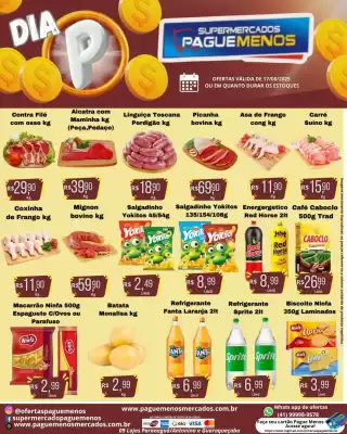 Catálogo Supermercados Pague Menos (válido até 17-08)