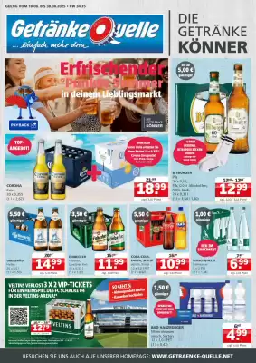 Getränke Quelle Prospekt (gültig bis 30-08)