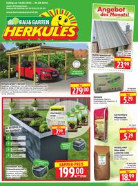 Herkules Baumarkt Prospekt woche 34 Seite 1