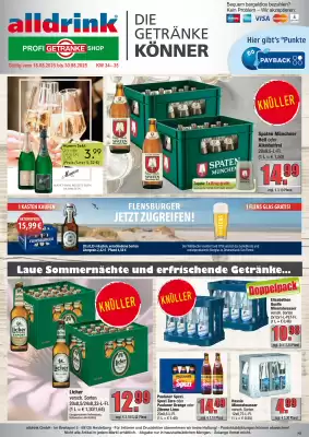 Profi Getränke Prospekt (gültig bis 30-08)