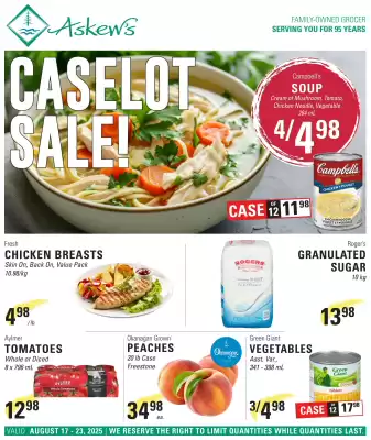 Askews Foods flyer (valid until 30-08)