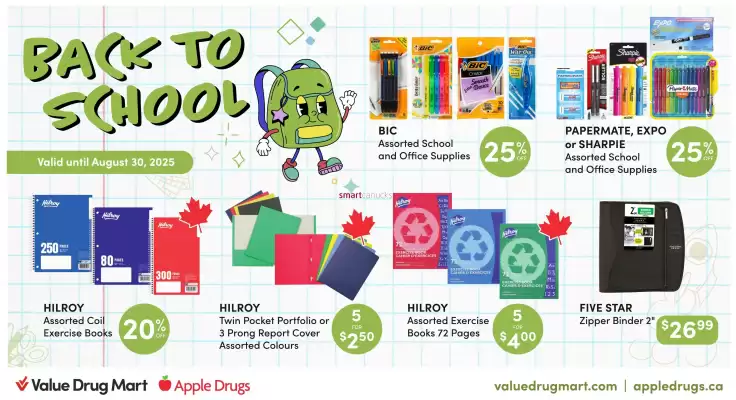 Value Drug Mart flyer (valid until 30-08)