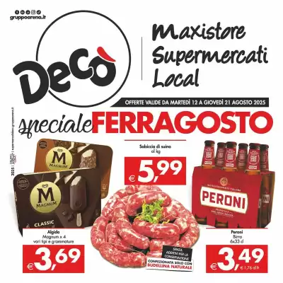 Volantino Deco Maxistore (valido fino al 21-08)