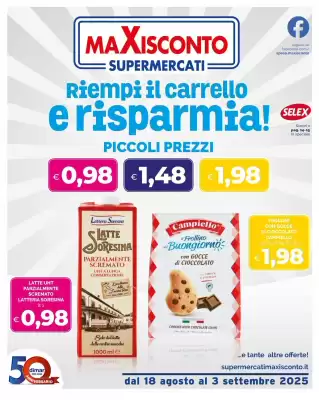 Volantino Maxisconto (valido fino al 3-09)