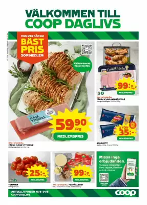Coop Daglivs reklamblad