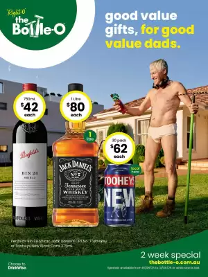 The Bottle O catalogue (valid until 31-08)