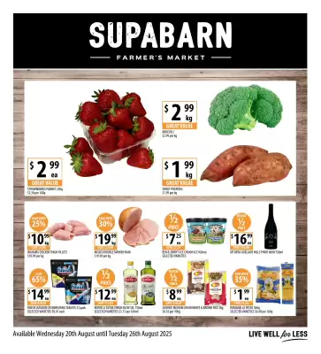 Supabarn catalogue (valid until 26-08)