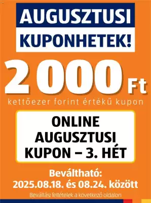 ALDI akciós újság