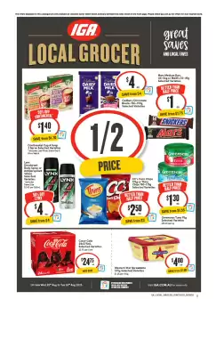IGA catalogue (valid until 26-08)