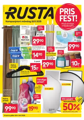 Rusta reklamblad (giltig till och med 23-08)