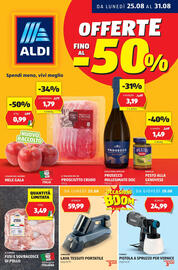 Volantino ALDI settimana 35 Pagina 1