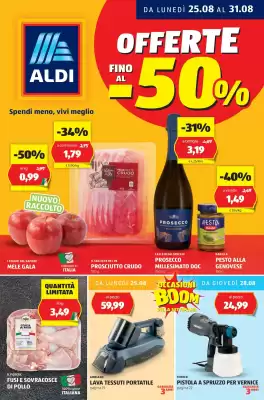 Volantino ALDI (valido fino al 31-08)
