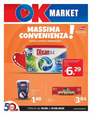 Volantino Ok Market (valido fino al 31-08)