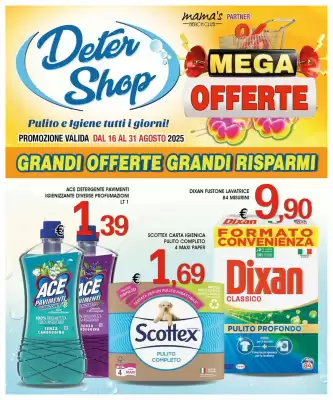 Volantino Deter Shop (valido fino al 31-08)